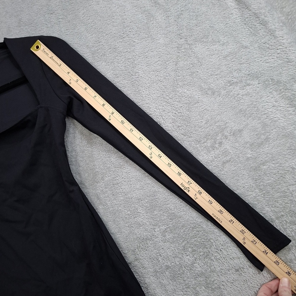 NEW Womens M Catsuit Unitard One Piece Square Neck Flare Leg Gym Athleisure Yoga - Picture 11 of 12